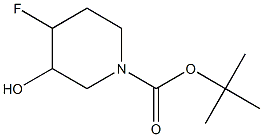 1-Piperidinecarboxylic acid, 4-fluoro-3-hydroxy-, 1,1-diMethylethyl ester CAS#: 1260772-97-1
