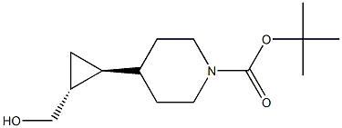 1-Piperidinecarboxylicacid,4-[(1R,2S)-2-(hydroxyMethyl)cyclopropyl]-,1,1-diMethylethylester,rel- CAS#: 1192063-94-7