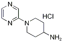 1-Pyrazin-2-yl-piperidin-4-ylaMine hydrochloride, 98+% C9H15ClN4, 分子量 214.69 CAS#: 1185309-71-0