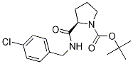 1-Pyrrolidinecarboxylic acid, 2-[[[(4-chlorophenyl)Methyl]aMino]carbonyl]-, 1,1-diMethylethyl ester, (2R)- CAS#: 1140495-84-6