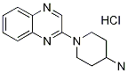 1-Quinoxalin-2-yl-piperidin-4-ylaMine hydrochloride, 98+% C13H16N4, 分子量 264.76 CAS#: 1185317-72-9
