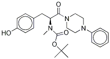 1-[(S)-N-tert-Boc-N-methyltyrosyl]-4-phenylpiperazine CAS#: 1391068-29-3