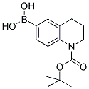1-(TERT-BUTOXYCARBONYL)-1,2,3,4-TETRAHYDRO-6-QUINOLINYLBORONIC ACID CAS#: 1260150-04-6