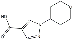 1-(Tetrahydro-pyran-4-yl)-1H-pyrazole-4-carboxylic acid CAS#: 1340372-11-3