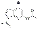 1-acetyl-4-broMo-1H-pyrrolo[2,3-b]pyridin-6-yl acetate CAS#: 1206679-09-5