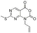 1-allyl-7-(methylthio)-1H-pyrimido[4,5-d][1,3]oxazine-2,4-dione CAS#: 1253791-06-8