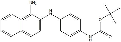 1-amino-2-(4-tertbutoxycarbonylaminophenyl)aminonaphthalene CAS#: 1356863-57-4