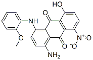 1-amino-5-hydroxy-4-[(2-methoxyphenyl)amino]-8-nitroanthraquinone CAS#: 71412-38-9