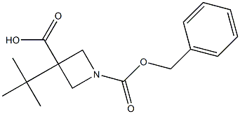 1-benzyl 3-tert-butyl azetidine-1,3-dicarboxylate CAS#: 1236144-51-6