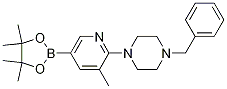 1-benzyl-4-(3-Methyl-5-(4,4,5,5-tetraMethyl-1,3,2-dioxaborolan-2-yl)pyridin-2-yl)piperazine CAS#: 1332393-05-1