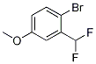 1-broMo-2-(difluoroMethyl)-4-Methoxybenzene CAS#: 1214329-81-3