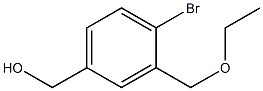 1-bromo-2-ethoxymethyl-4-hydroxymethylbenzene CAS#: 1255948-71-0