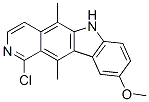1-chloro-9-methoxy-5,11-dimethyl-6H-pyrido[4,3-b]carbazole CAS#: 72237-98-0