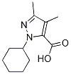 1-cyclohexyl-3,4-diMethyl-1H-pyrazol-5-carboxylic acid CAS#: 1338247-58-7