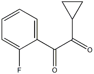 1-cyclopropyl-2-(2-fluorophenyl)ethane-1,2-dione CAS#: 1391054-37-7
