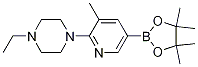 1-ethyl-4-(3-Methyl-5-(4,4,5,5-tetraMethyl-1,3,2-dioxaborolan-2-yl)pyridin-2-yl)piperazine CAS#: 1351380-80-7