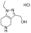 (1-ethyl-4,5,6,7-tetrahydro-1H-pyrazolo[4,3-c]pyridin-3-yl)methanol(SALTDATA: 2HCl) CAS#: 1243249-97-9