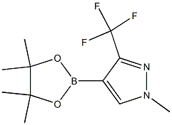 1-methyl-4-(4,4,5,5-tetramethyl-1,3,2-dioxaborolan-2-yl)-3-(trifluoromethyl)-1H-pyrazole CAS#: 1218790-53-4