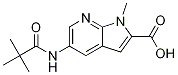 1-methyl-5-pivalamido-1H-pyrrolo[2,3-b]pyridine-2-carboxylic acid CAS#: 1146215-23-7