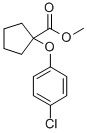 1-(p-Chlorophenoxy)cyclopentanecarboxylic acid, methyl ester CAS#: 71404-09-6