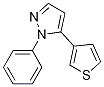 1-phenyl-5-(thiophen-3-yl)-1H-pyrazole CAS#: 1269292-24-1