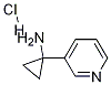 1-(pyridin-3-yl)cyclopropanaMine (Hydrochloride) CAS#: 1187932-50-8