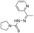 1-pyrrolidinecarbothioic acid (1-(2-pyridinyl)ethylidene)hydrazide CAS#: 71555-26-5
