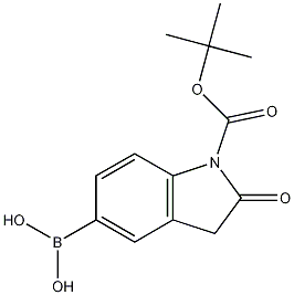 1-(tert-Butoxycarbonyl)-2-oxoindolin-5-ylboronic acid CAS#: 1256345-64-8