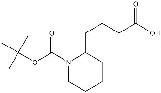 1-[(tert-Butoxy)carbonyl]-2-piperidinebutanoic acid CAS#: 1187963-87-6