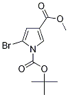 1-tert-Butyl 3-methyl 5-bromo-1H-pyrrole-1,3-dicarboxylate, Methyl 5-bromo-1-(tert-butoxycarbonyl)-1H-pyrrole-3-carboxylate CAS#: 1146081-31-3