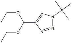 1-tert-Butyl-4-diethoxymethyl-1H-[1,2,3]triazole CAS#: 1257633-67-2