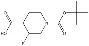 1-(tert-butoxycarbonyl)-3-fluoropiperidine-4-carboxylic acid CAS#: 1303974-46-0