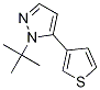 1-tert-butyl-5-(thiophen-3-yl)-1H-pyrazole CAS#: 1269291-44-2