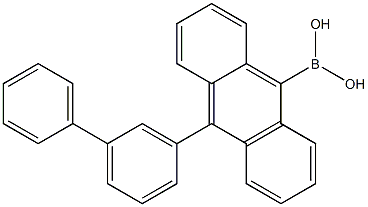 (10-([1,1'-biphenyl]-3-yl)anthracen-9-yl)boronic acid CAS#: 1155911-88-8