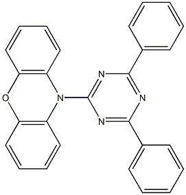 10-(4,6-Diphenyl-1,3,5-triazin-2-yl)-10H -phenoxazine CAS#: 1357066-21-7