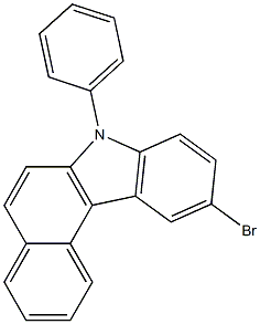 10-Bromo-7-phenyl-7H-benzo[c]carbazole CAS#: 1210469-11-6