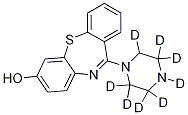 11-(1-Piperazinyl-d8)-dibenzo[b,f][1,4]thiazepin-7-ol CAS#: 1246819-53-3