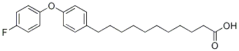 11-[4-(4-Fluorophenoxy)phenyl]undecanoic acid CAS#: 1204527-71-8