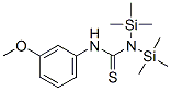 1,1-Bis(trimethylsilyl)-3-(m-methoxyphenyl)thiourea CAS#: 71456-99-0