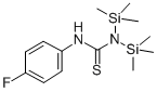 1,1-Bis(trimethylsilyl)-3-(p-fluorophenyl)-2-thiourea CAS#: 71457-03-9