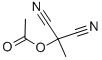 1,1-DICYANOETHYL ACETATE CAS#: 7790-01-4