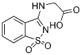 (1,1-DIOXO-1H-1LAMBDA*6*-BENZO[D]ISOTHIAZOL-3-YLAMINO)-ACETIC ACID CAS#: 71054-77-8