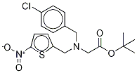 1,1-Dimethylethyl-N-[(4-chlorophenyl)methyl]-N-[(5-nitro-2-thienyl)methyl])glycinate CAS#: 1216744-19-2
