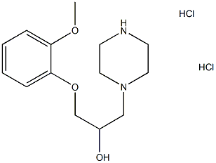 α-[(2-Methoxyphenoxy)Methyl]-1-piperazineethanol Dihydrochloride CAS#: 1185293-30-4