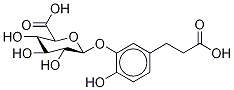 5-(2-Carboxyethyl)-2-hydroxyphenyl β-D-Glucopyranosiduronic Acid CAS#: 1187945-71-6