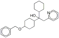 1-Cyclohexyl-1-(4-benzyloxycyclohexyl)-2-(2-pyridinyl)ethanol(Mixture of Diastereomers) CAS#: 1189997-39-4