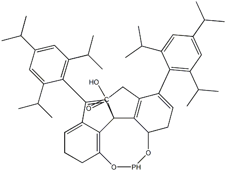 (11aR)-10,11,12,13-Tetrahydro-5-hydroxy-3,7-bis[2,4,6-tris(1-methylethyl)phenyl]-diindeno[7,1-de:1',7'-fg][1,3,2]dioxaphosphocin 5-oxide CAS#: 1372719-95-3