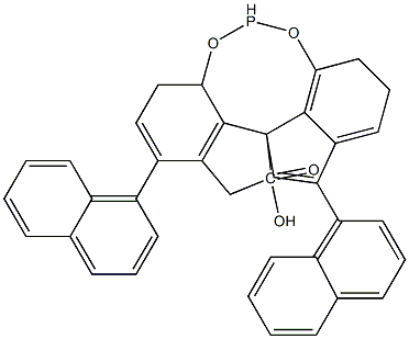 (11aR)-10,11,12,13-Tetrahydro-5-hydroxy-3,7-di-1-naphthalenyl-diindeno[7,1-de:1',7'-fg][1,3,2]dioxaphosphocin-5-oxide CAS#: 1297613-73-0
