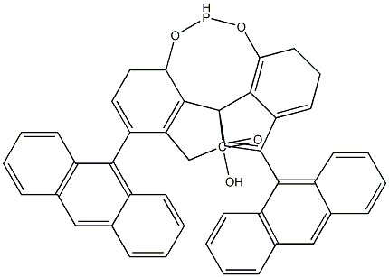 (11aR)-10,11,12,13-Tetrahydro-5-hydroxy-3,7-di-9-anthracenyl-diindeno[7,1-de:1',7'-fg][1,3,2]dioxaphosphocin-5-oxide CAS#: 1345628-08-1
