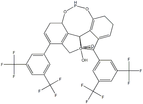 (11aR)-3,7-Bis[3,5-bis(trifluoromethyl)phenyl]-10,11,12,13-tetrahydro-5-hydroxy-diindeno[7,1-de:1',7'-fg][1,3,2]dioxaphosphocin 5-oxide CAS#: 1297613-76-3